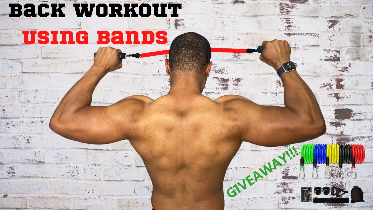 Back Workout with Resistance Bands!!!