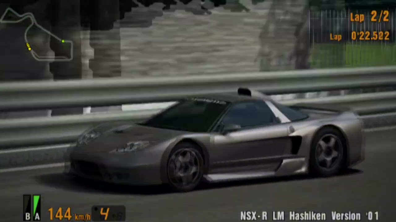 NSX -R LM Road version in Rome (GT3 Concept mod Gameplay)