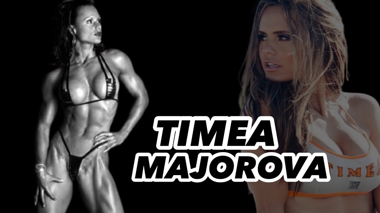 One of the most popular fitness models of the 90s TIMEA MAJOROVA at her most muscular shape