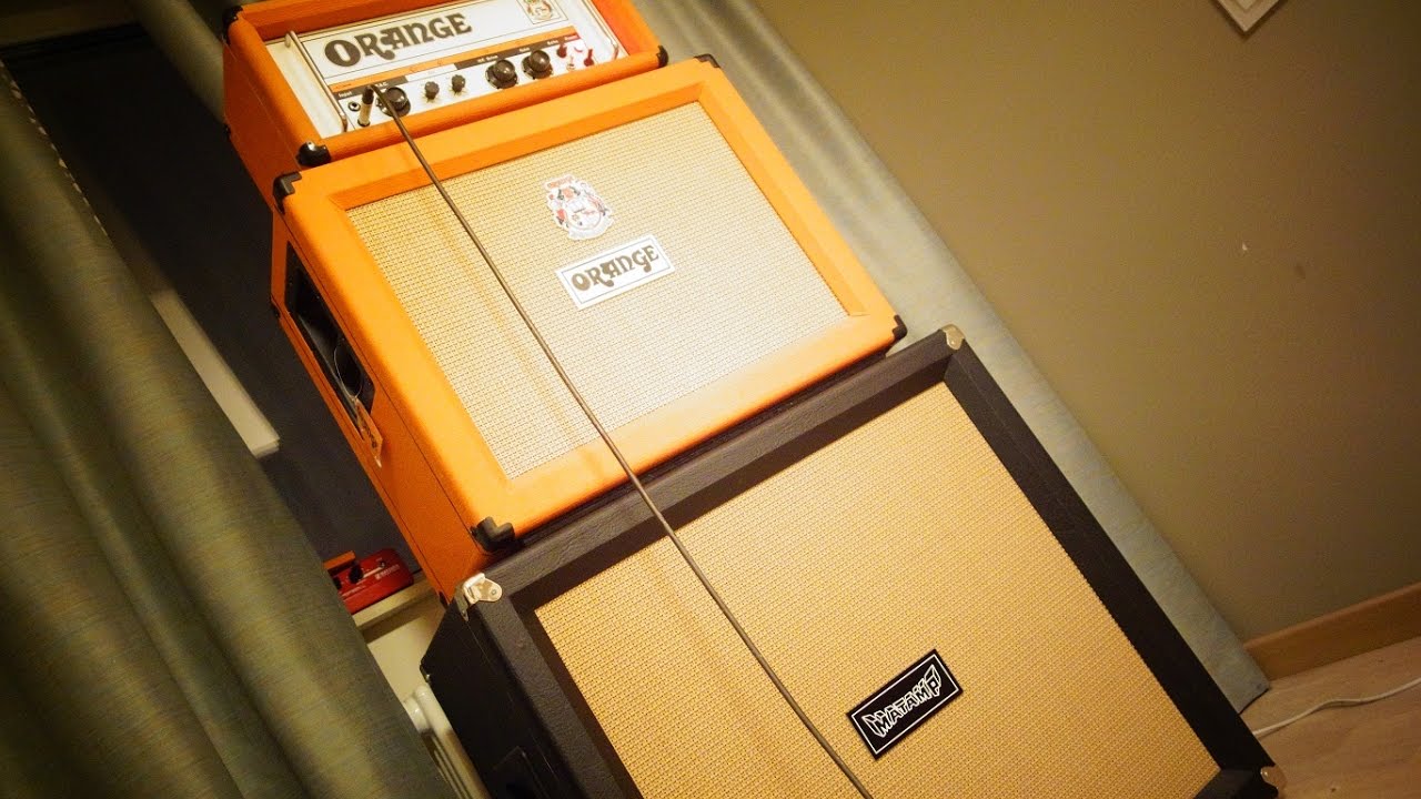 Orange OR120 OR100 Matamp doom stoner rig