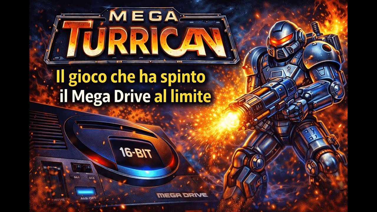 MEGA TURRICAN | il gioco che ha spinto il Mega Drive al limite