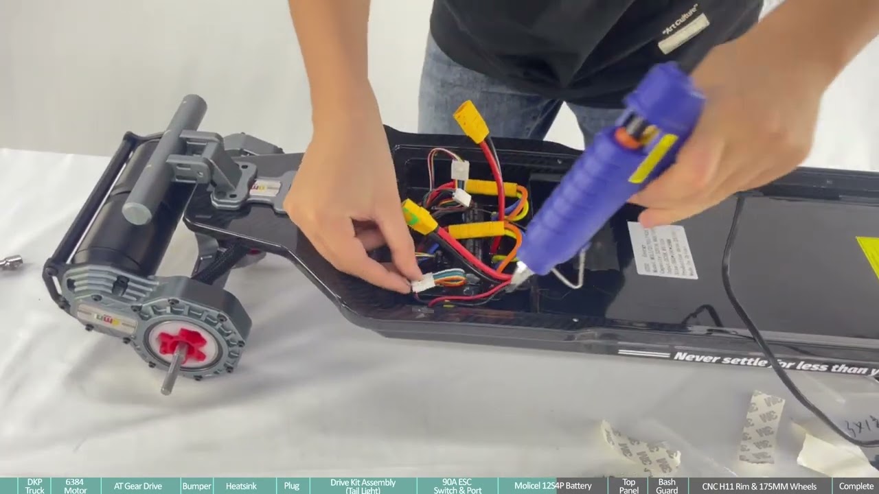 Gear Drive Board Builder | Electric Skateboard | Omni Esk8