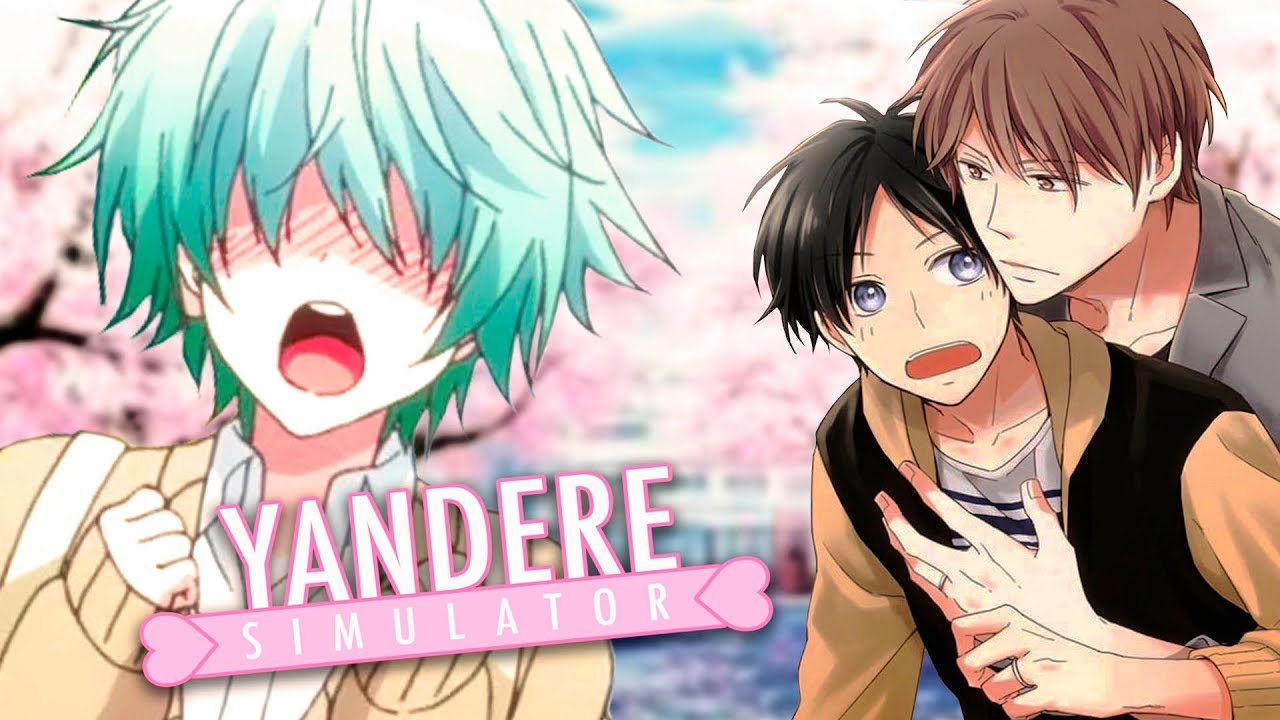 TRIÁNGULO AMOROSO Y SALSEO en YANDERE SIMULATOR MOD