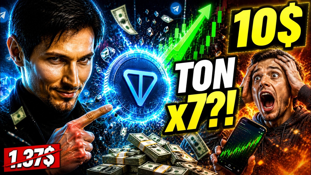 Дуров ОБОГАТИТ тебя через TON &mdash; успей до $10 🚀