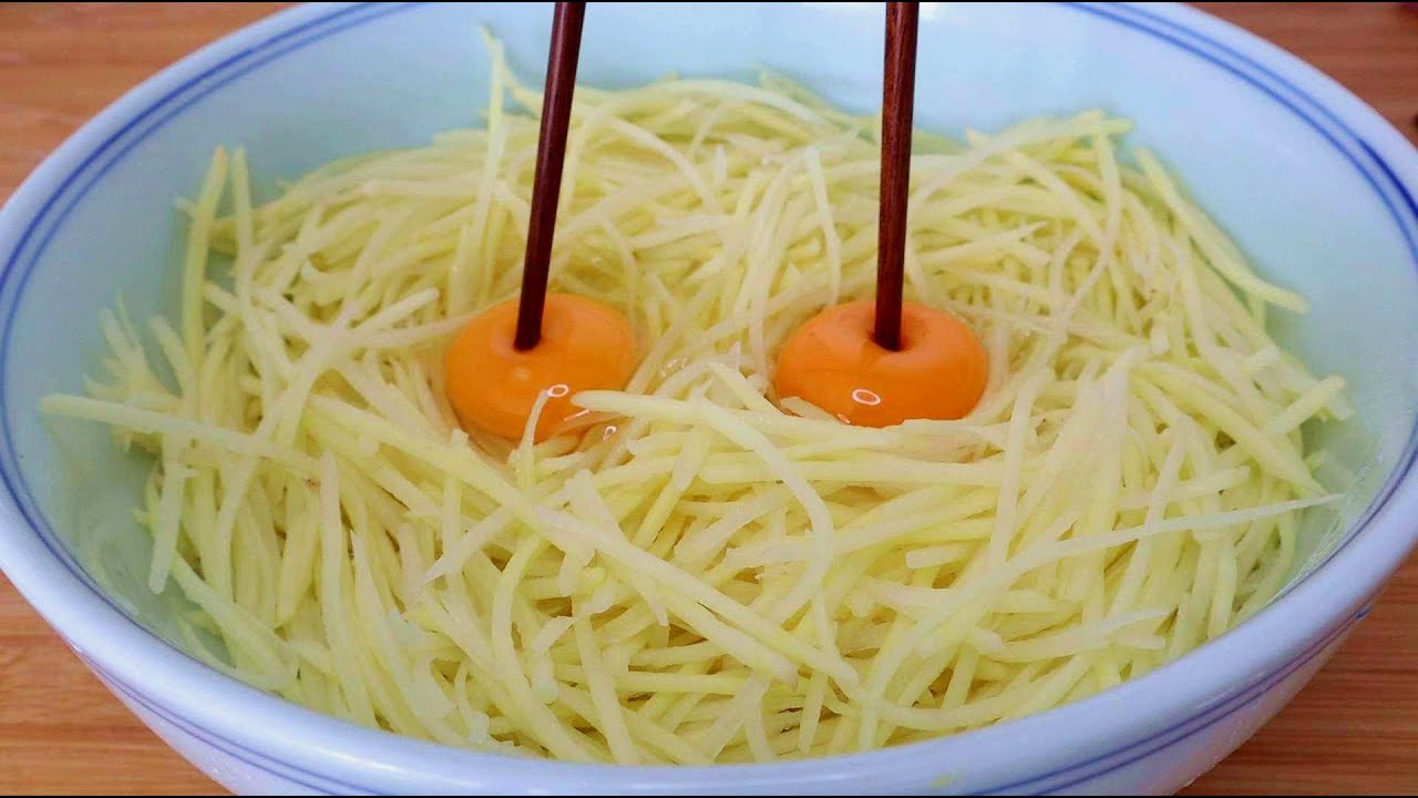 土豆加蛋 土豆丝别炒了，加个蛋真香 #土豆丝 #鸡蛋 #美食 #炒菜 #下饭菜 #家常菜