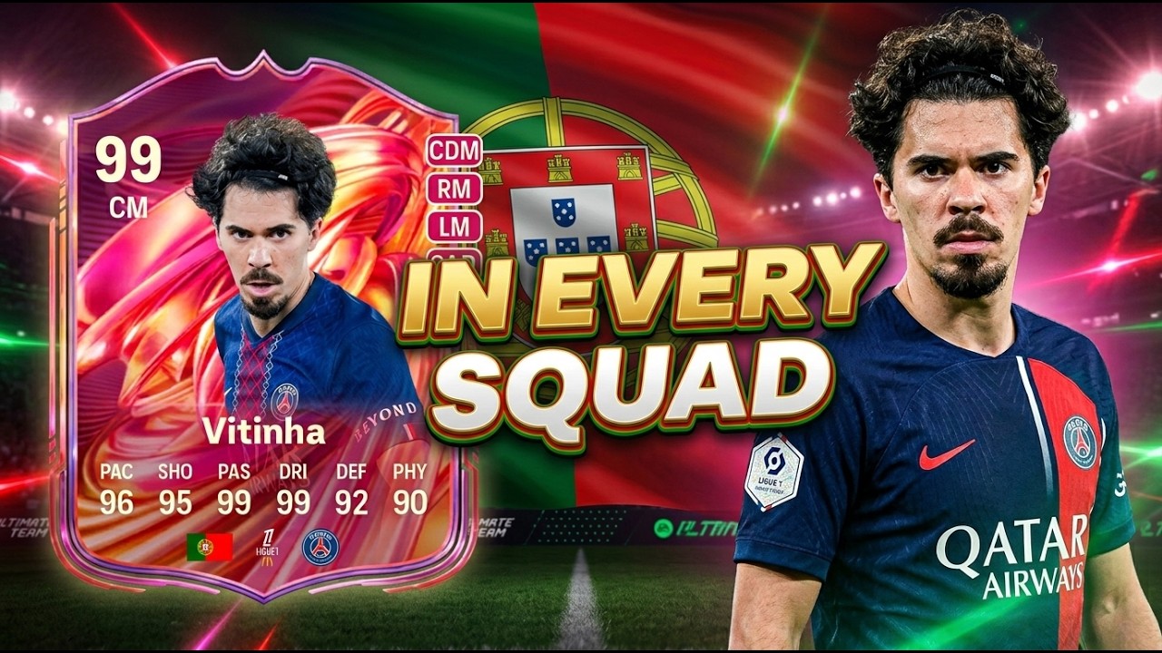 5⭐5⭐ Витинья 99 FUTTIES | Обзор игрока FC 25