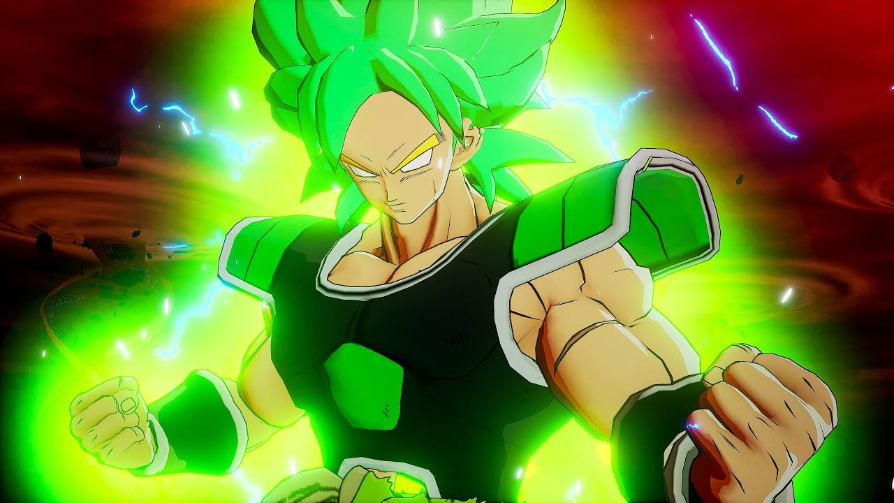 The Legendary Super Saiyan Broly in Dragon Ball Z: Kakarot (New Update Mod)