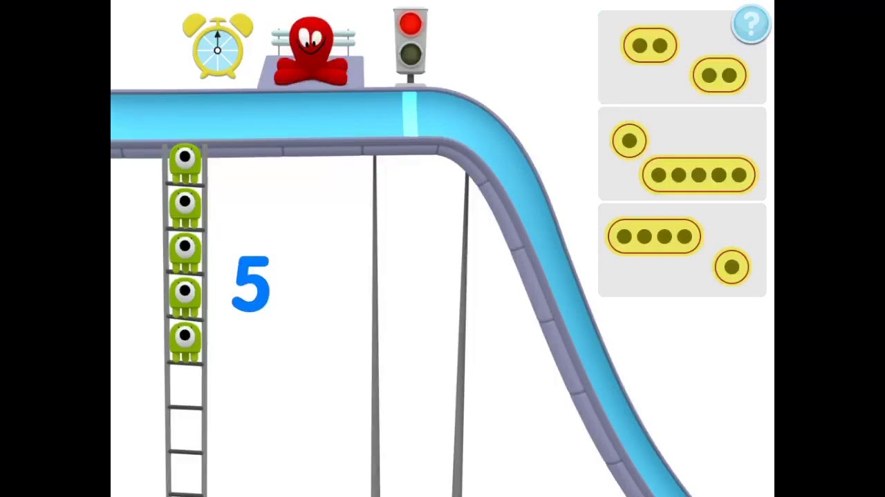 Играю в турнире в игровом наборе Pocoyo: Math Fun Park с мамой!