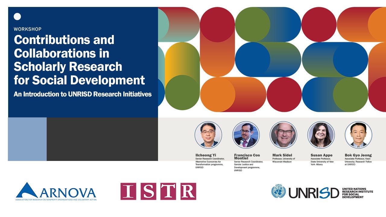 Contributions in Scholarly Research for Social Development: An Introduction to UNRISD