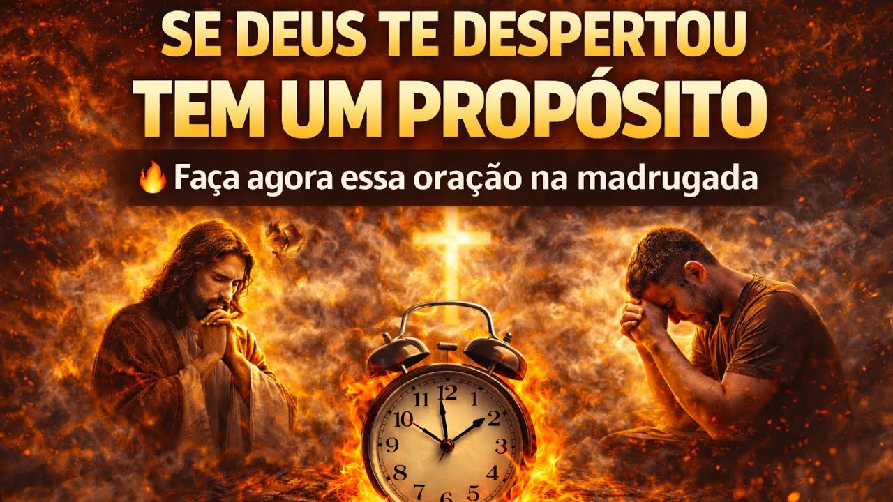 SE DEUS TE DESPERTOU NA MADRUGADA, É Porque Tem Um Propósito