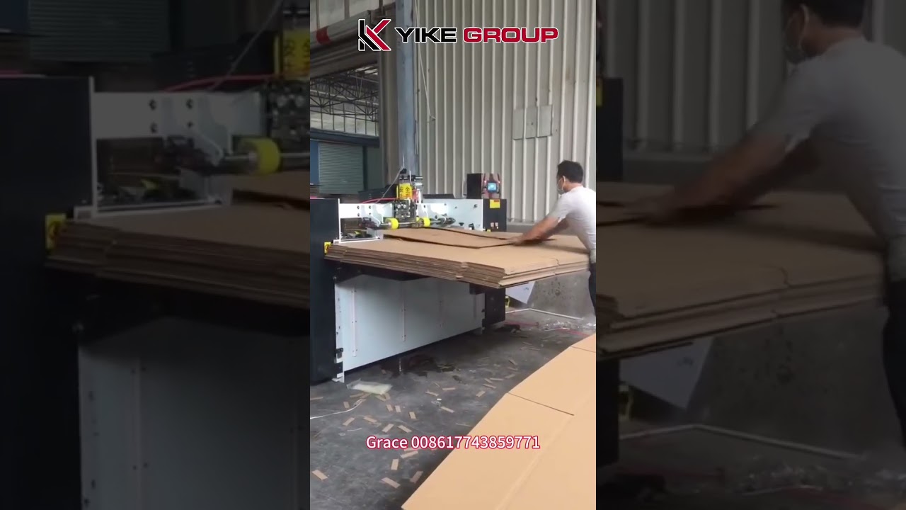 Semi-automatic single head nail box stitching machine YIKE GROUP +8617743859771
