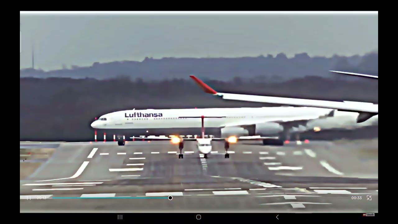 Dash 8 vs a340