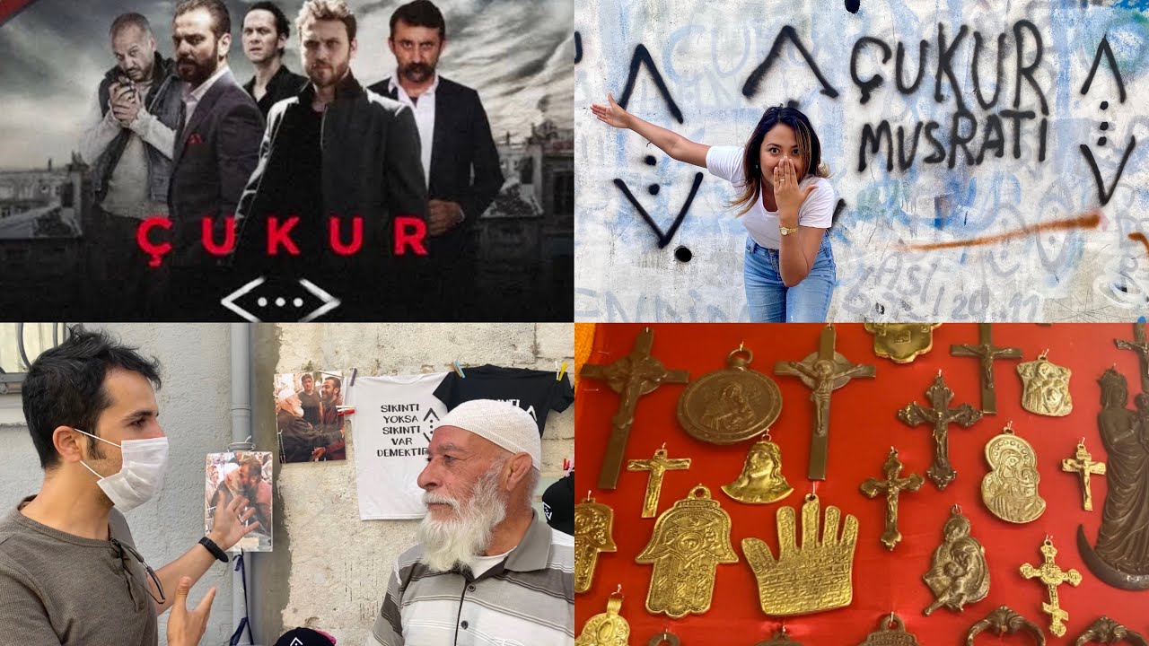 AQUÍ GRABARON LA NOVELA TURCA ÇUKUR en BALAT - ESTAMBUL