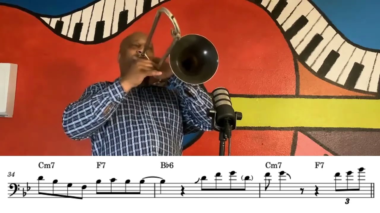 THERE IS NO GREATER LOVE - Andre Hayward | Trombone Solo Transcription