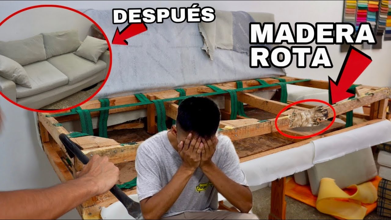 COMO ARREGLAR TU SILLON HUNDIDO EN CASA