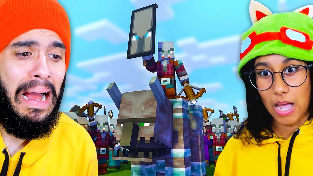FOMOS INVADIDOS NO MINECRAFT!