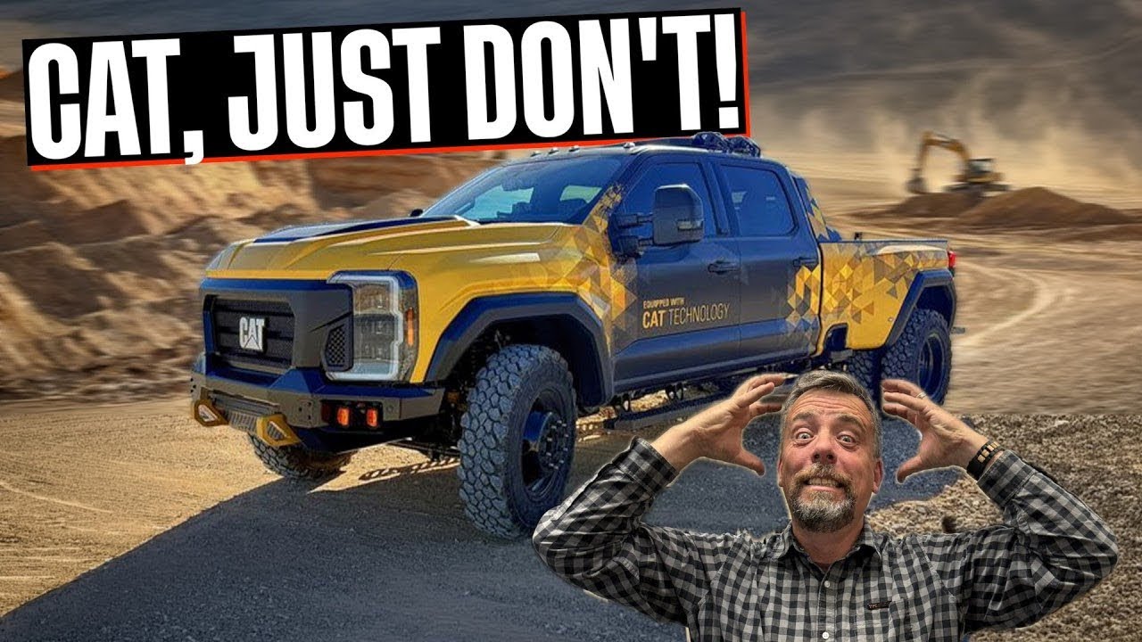 Caterpillar FINALLY Builds a Pickup Truck, Except There’s a Catch!