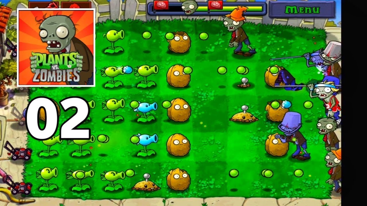 JOGANDO PLANTAS vs ZUMBIS! - 02
