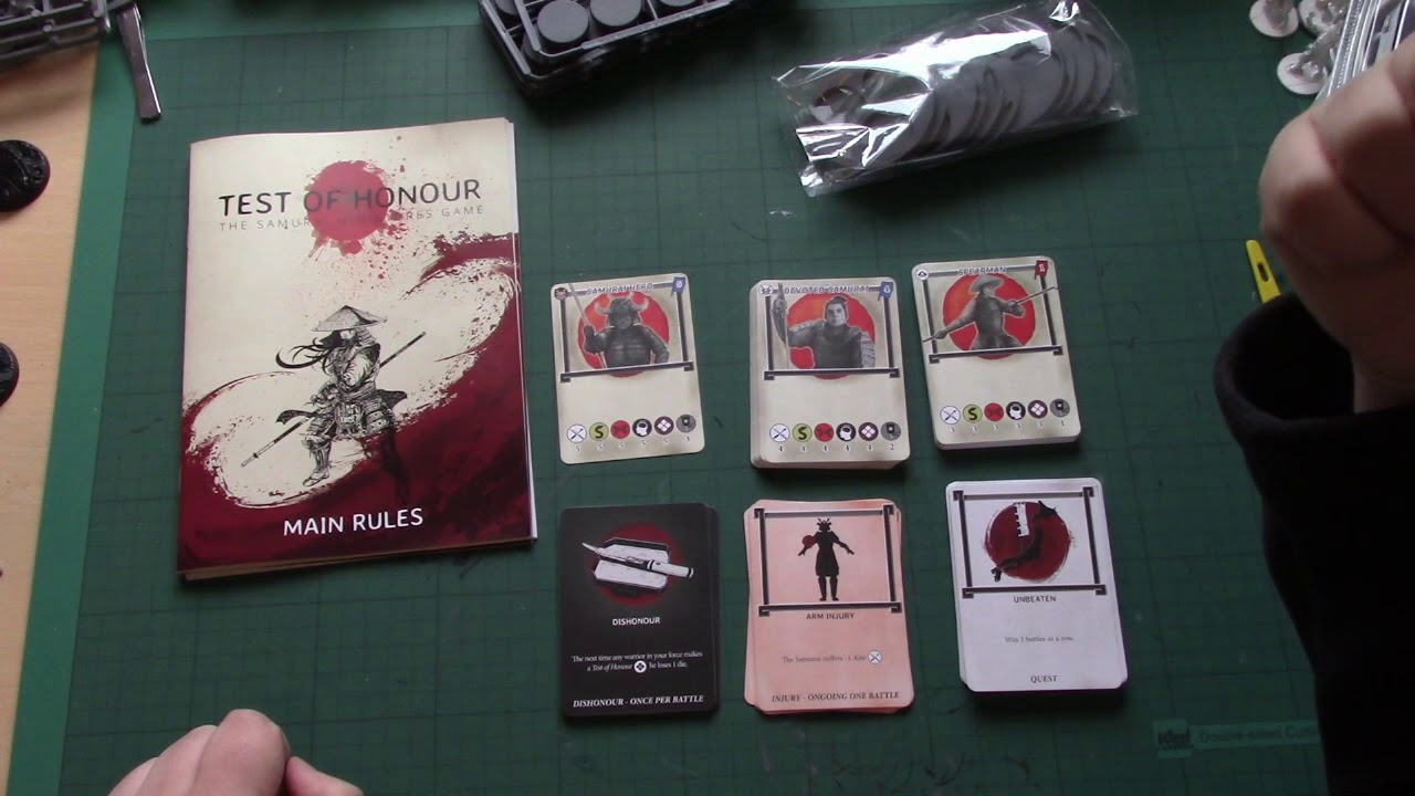 Unboxing Test of Honour
