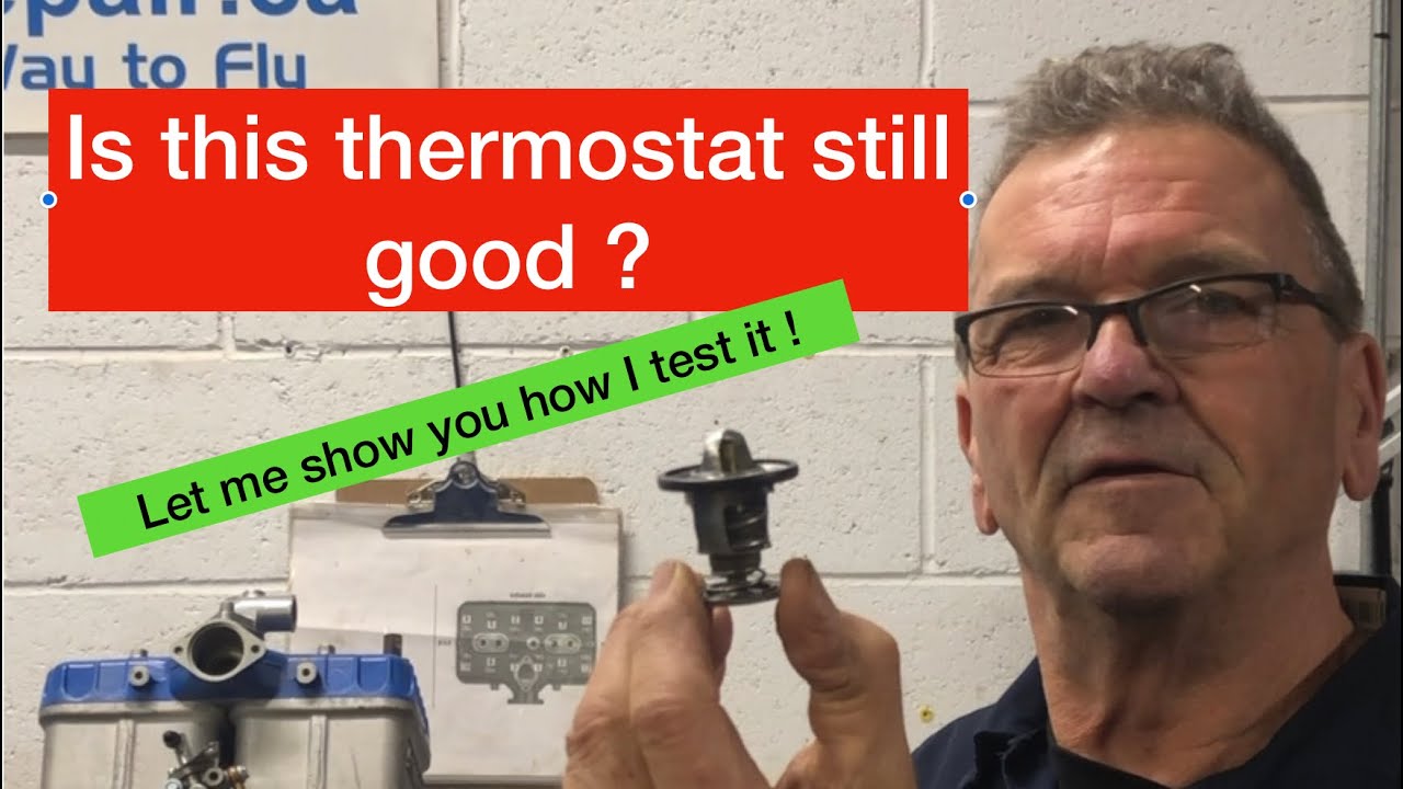 Rotax 582 Blue head (part4) Testing the thermostat