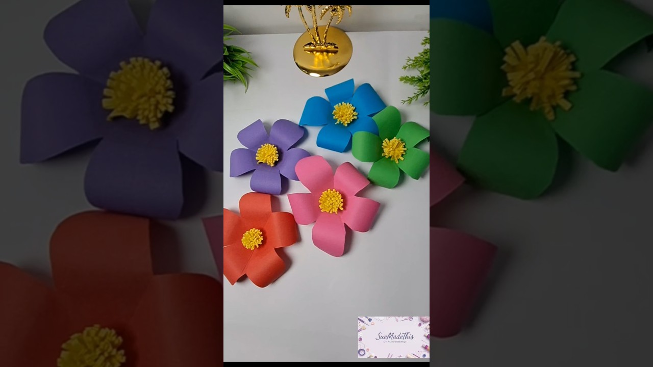 Beautiful and Easy Paper Flower🌸 