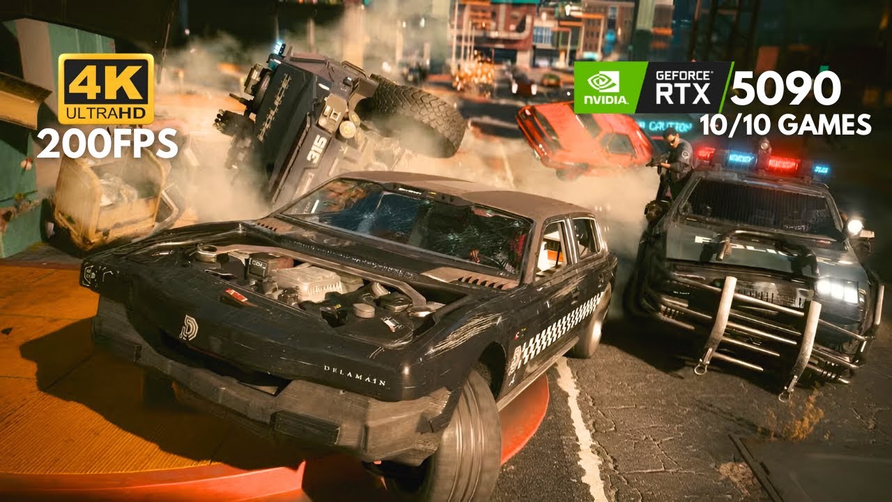 10 Best Games to Play on RTX 5090