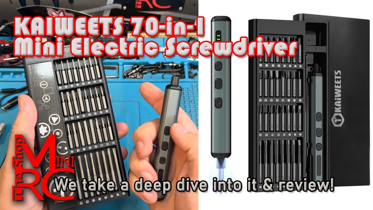 It has TORQUE SETTINGS! Kaiweets ES21 Precision Electric Power Screwdriver Deep Dive, Test & Review!