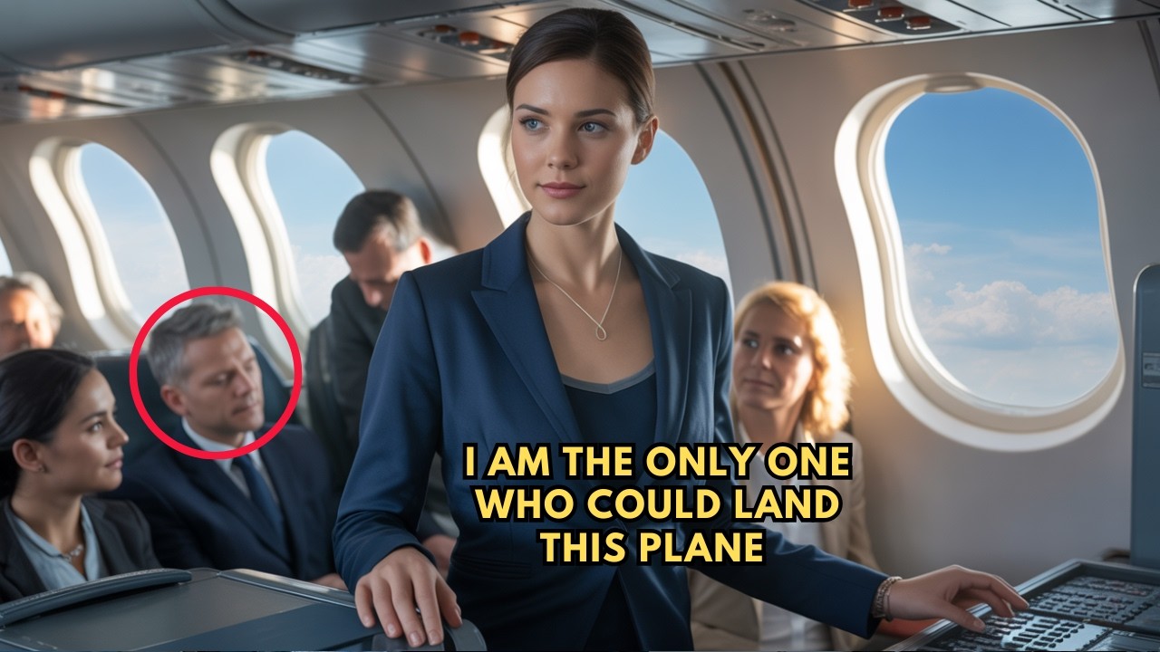 Captain Locked the Cockpit Door — She Was the Only One Who Could Land the Plane..