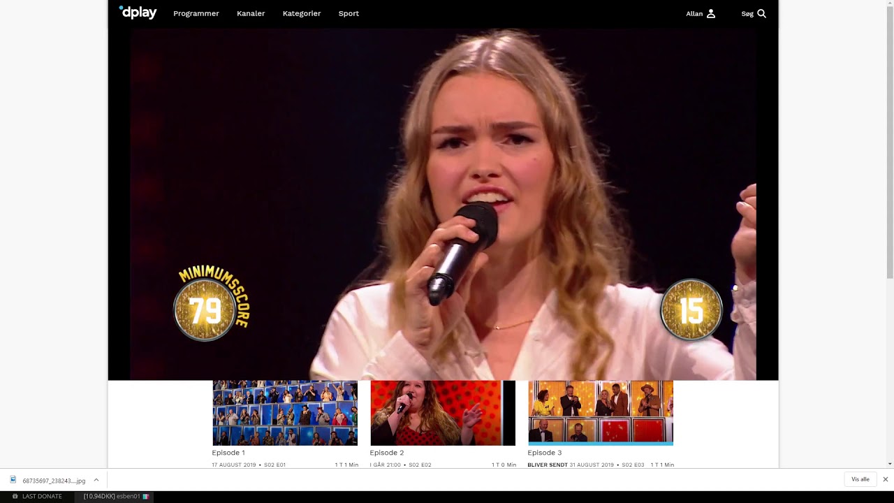 all together now danmark 2019 - lucca if it hadn't been for love - finale battle 2 and 3 place