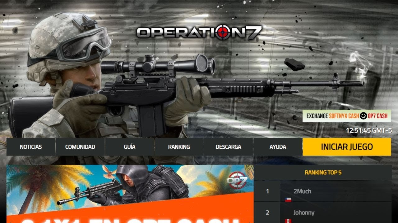C&oacute;mo descargar e instalar Operation 7 y crear una cuenta de Sofnyx