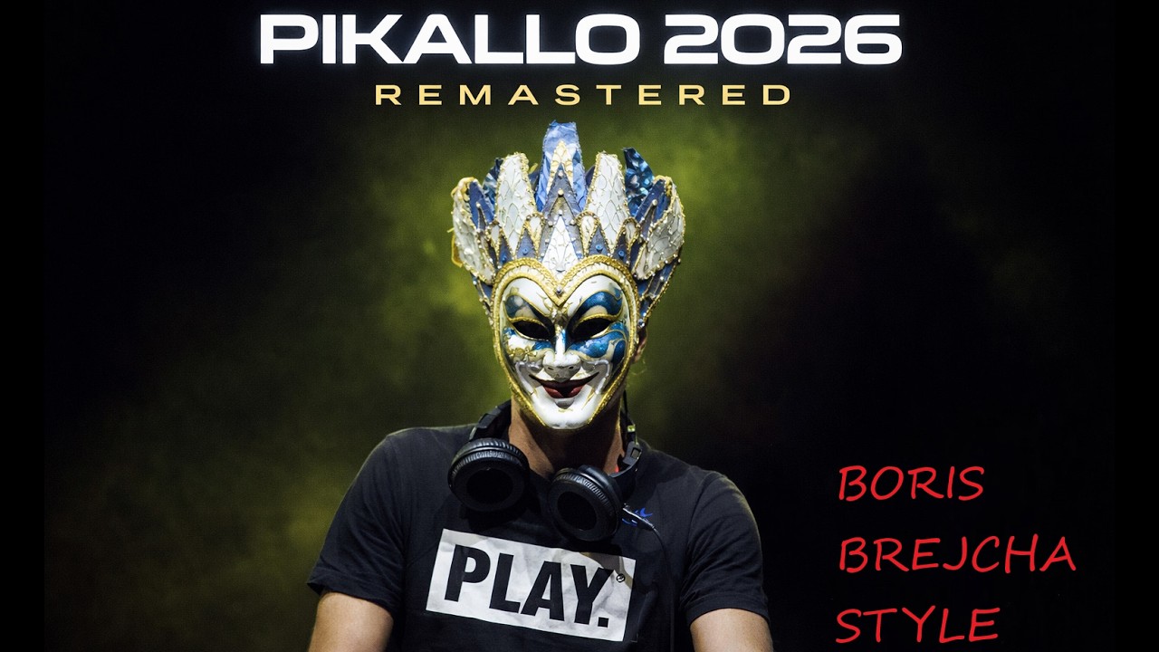 👽BORIS BREJCHA STYLE - REMASTERED - 2026 👽™ULTRA HIGH-TECH MINIMAL DARK EPIC MELODIC 🎶 PIKALLO MUSIC
