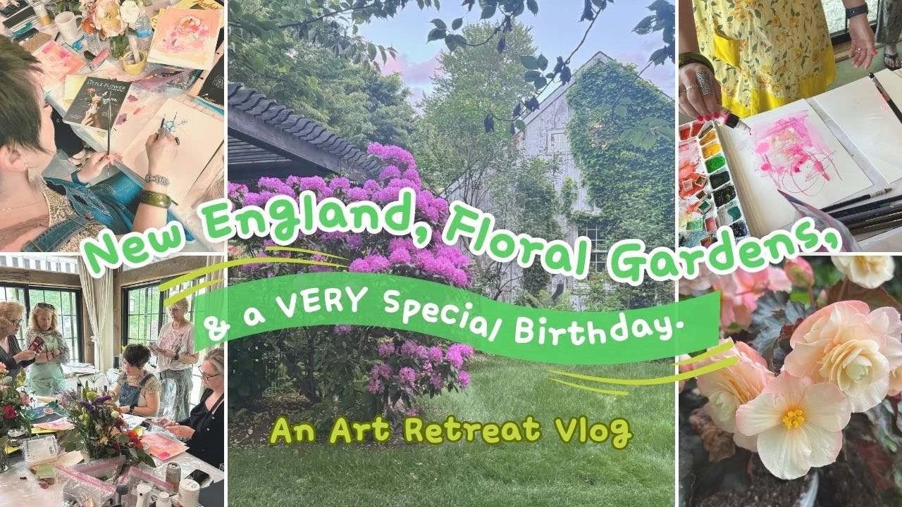 THE Absolute Essentials For Teaching A Meaningful Art Retreat- Art Retreat Vlog