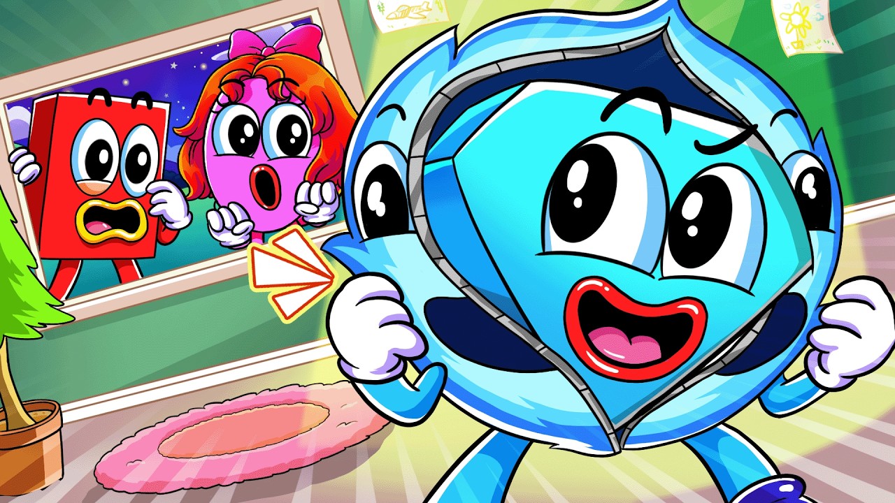 DIAMOND Spys On SAVE THE SHAPES?! Cartoon Animation