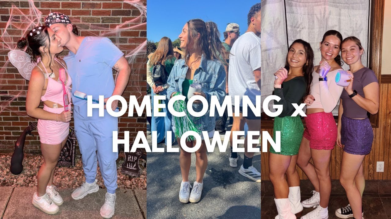 homecoming // halloweekend 👻 *senior year