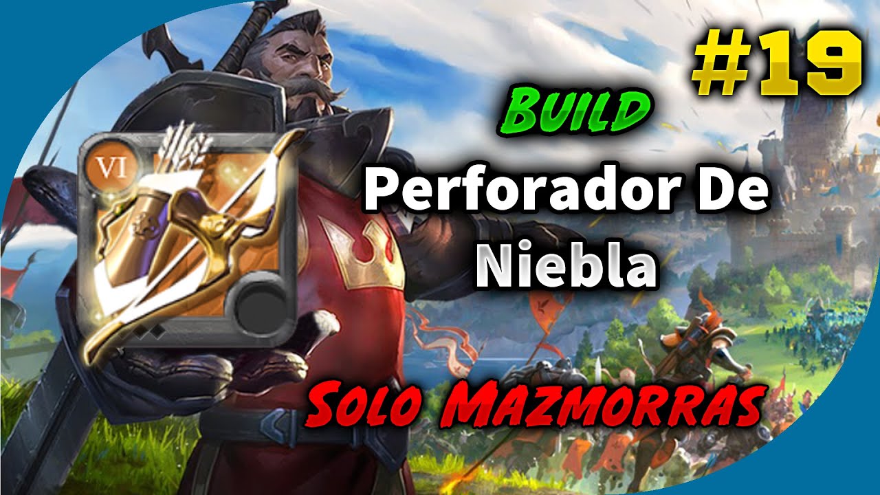Albion Online | Build Arco Perforador De Niebla | Solo Mazmorra PvE | #19
