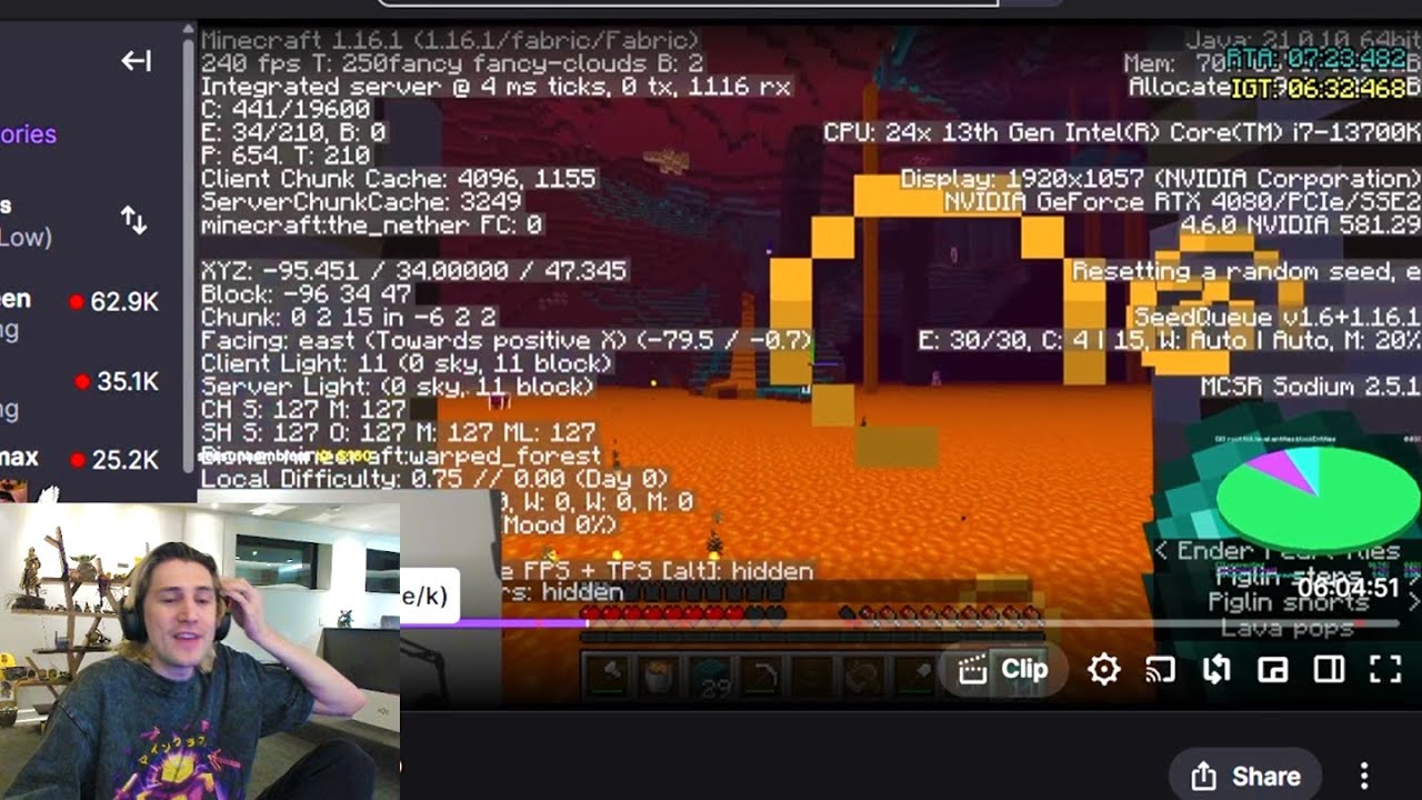 Forsen might ACTUALLY be Cheating for Better Seeds...