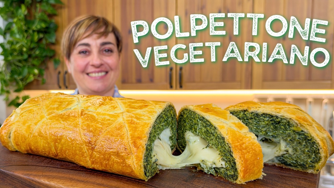 POLPETTONE IN CROSTA VEGETARIANO  Ricetta Facile - Fatto in Casa da Benedetta