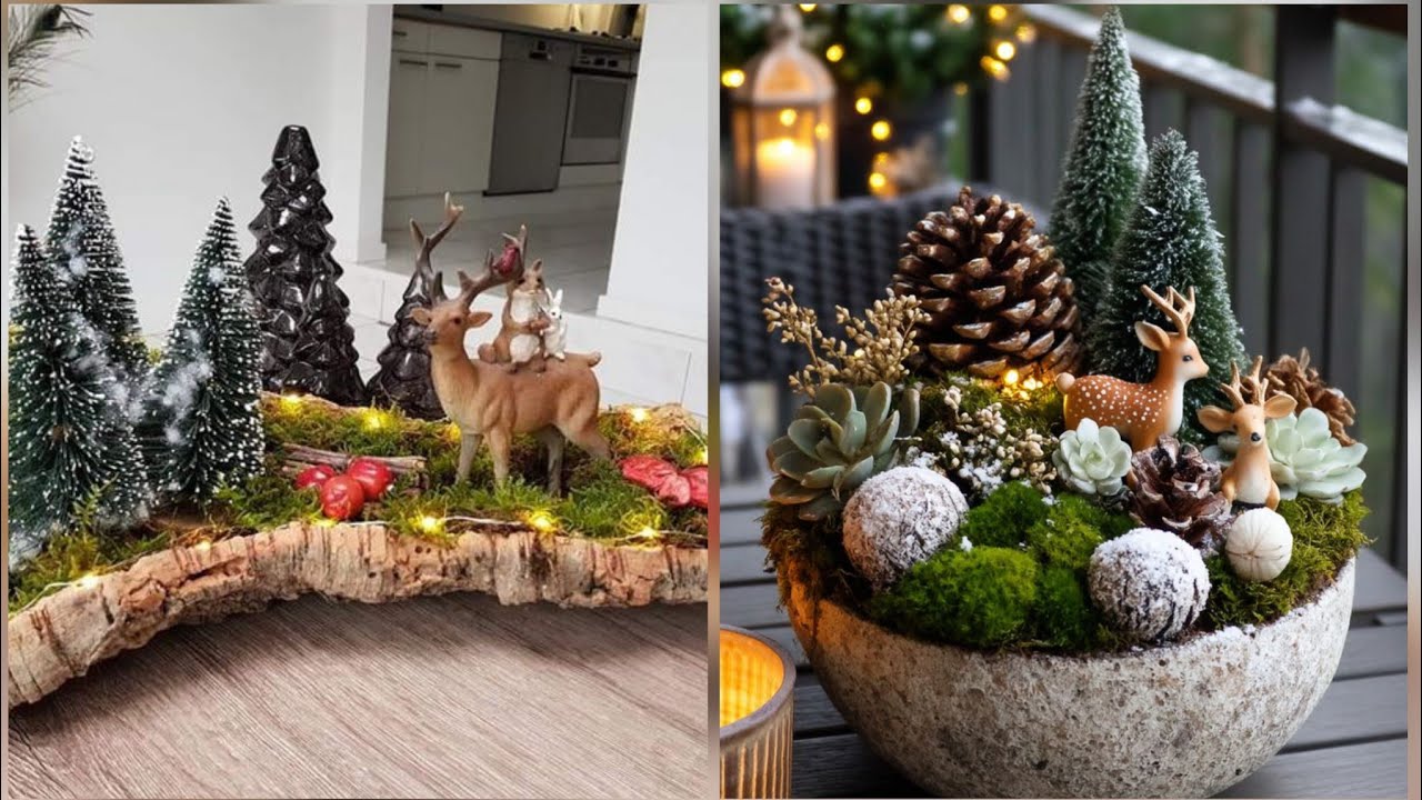 Идеи для праздничного рождественского декора для дома