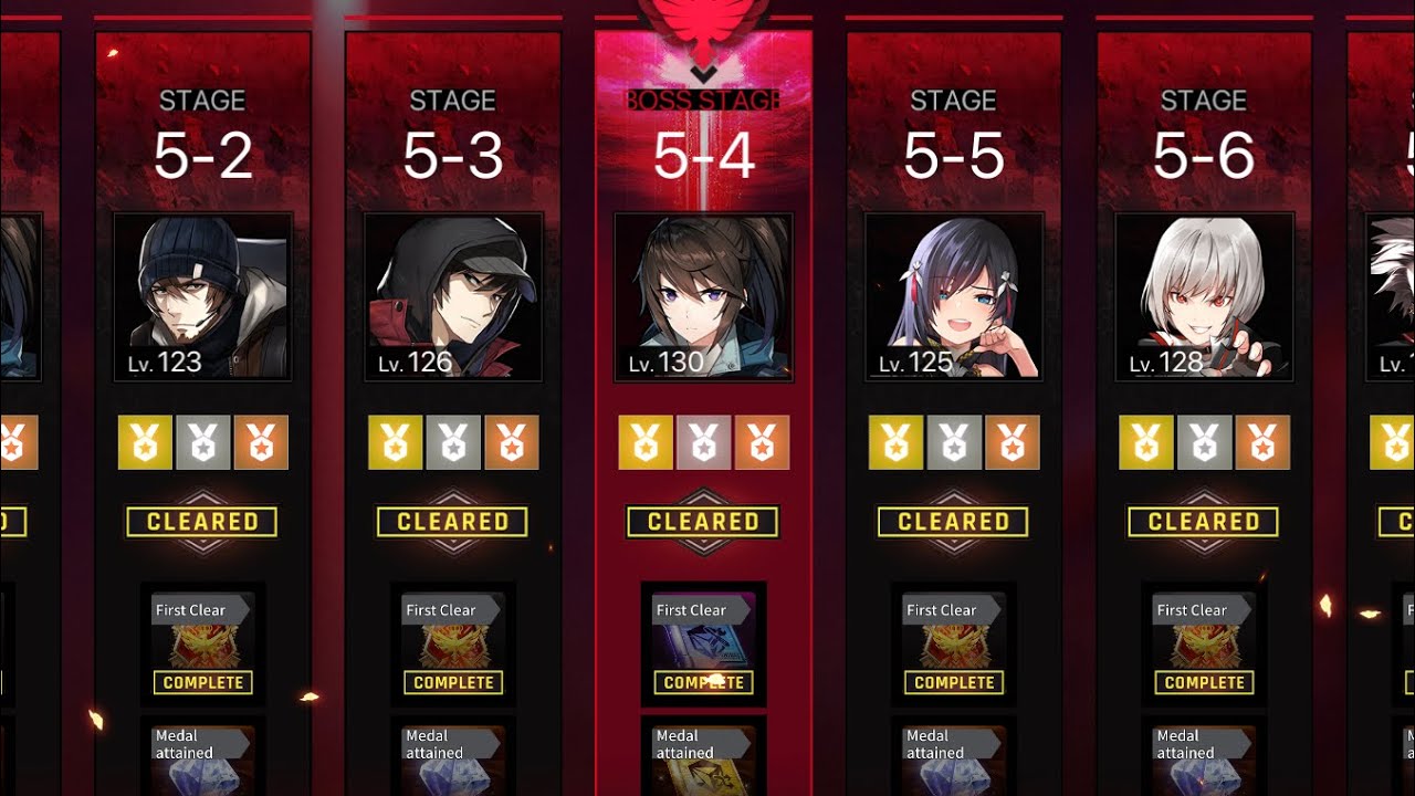 [CounterSide: Sea] challenge Act 5-4 full auto 3*