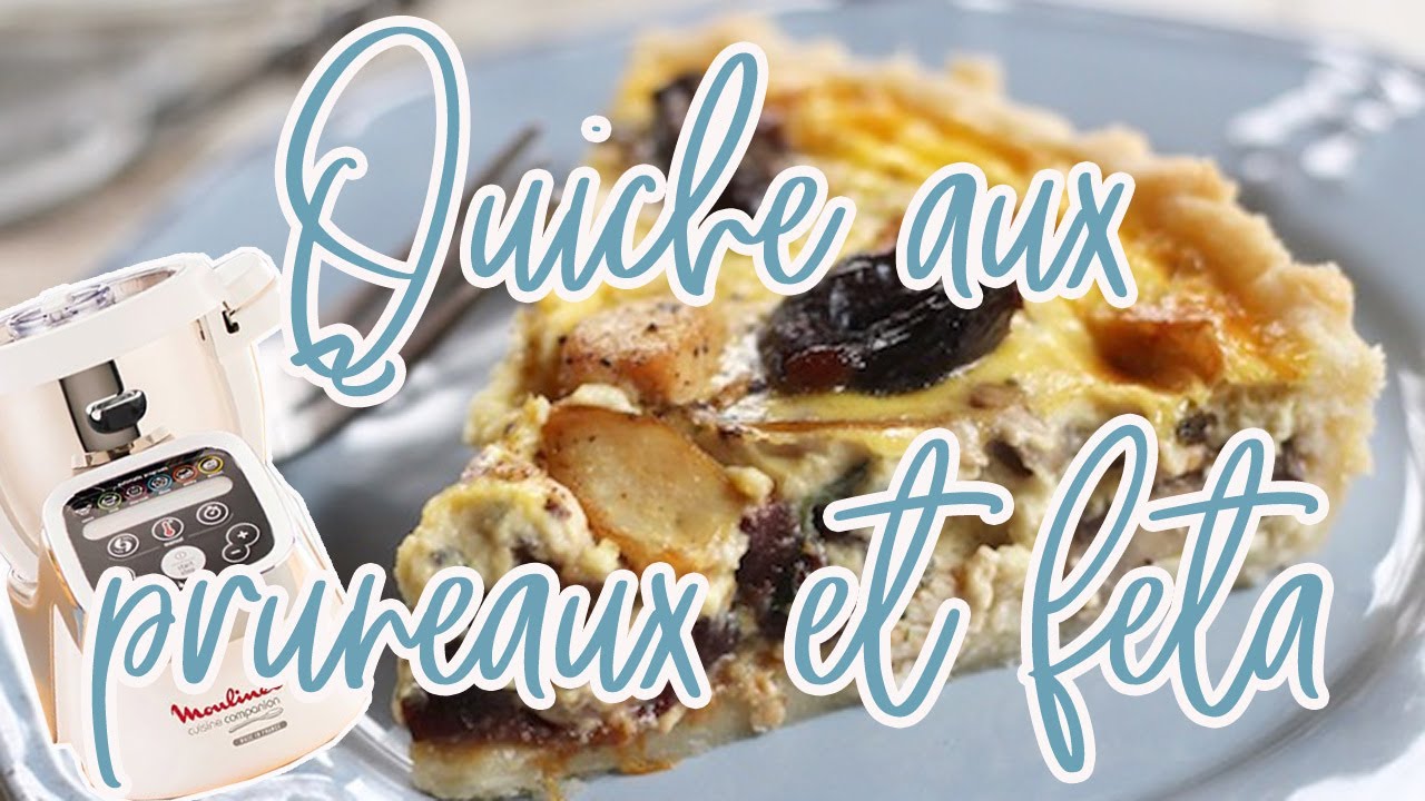 Recettes Companion  — QUICHE AUX PRUNEAUX ET A LA FETA