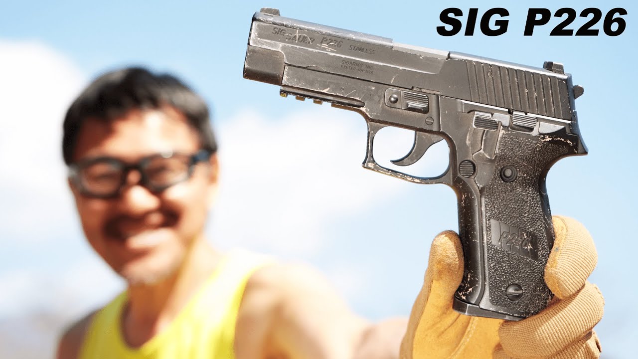 SIG P226 レイル ガスガン マック堺愛用中古 東京マルイ エアガンレビュー