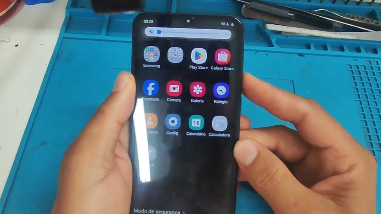 Como Desativar o modo de segurança no Samsung Galaxy A10 modo seguro 