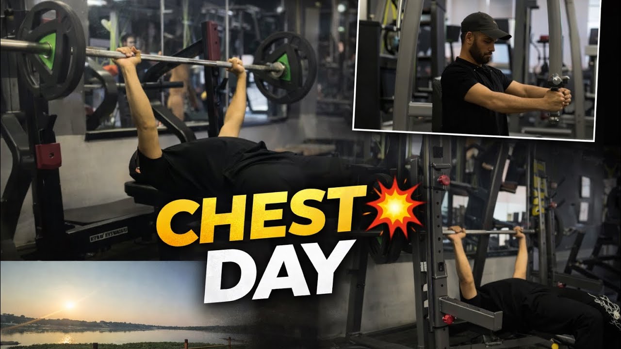 Chest Day Workout | Build Bigger Chest 💥