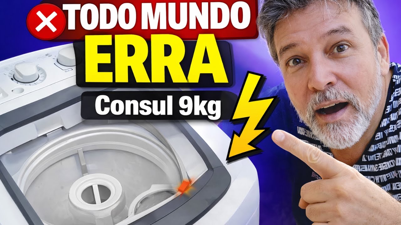 🚫 Pare de ERRAR! Esse Defeito da Consul 9kg Quase Ninguém Vê