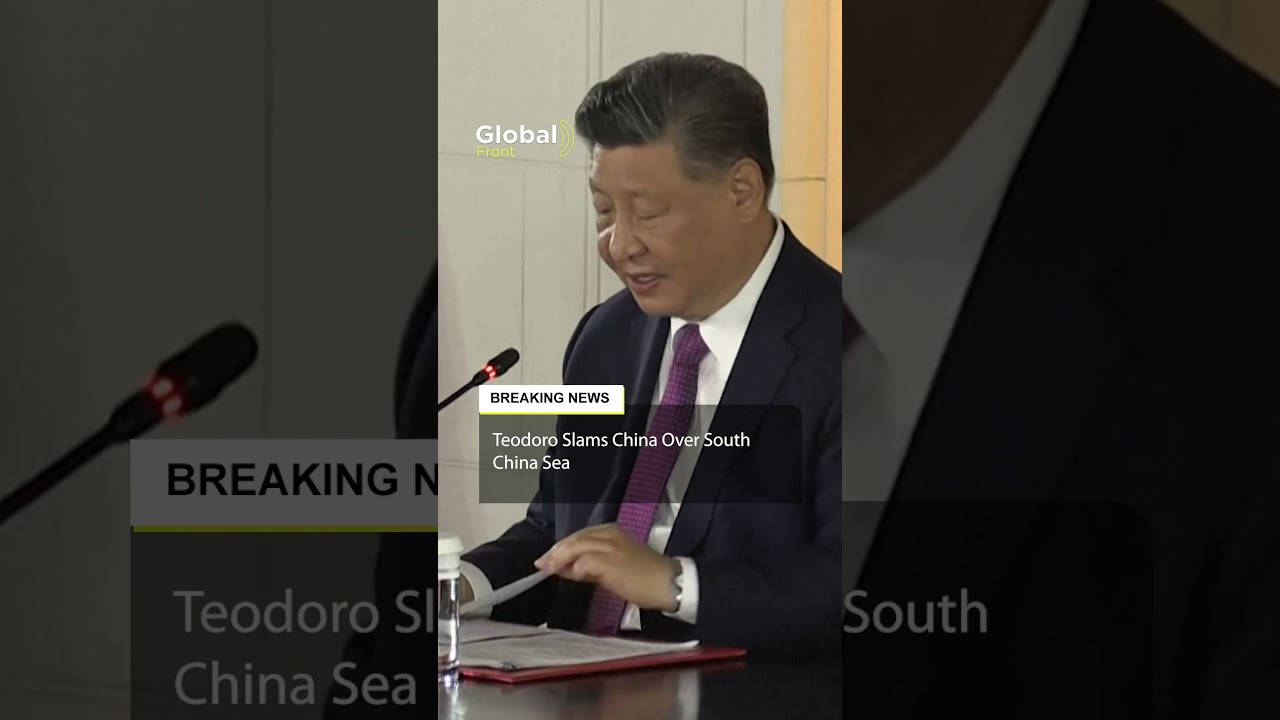 Philippines Draws Red Line as Teodoro Confronts China Publicly