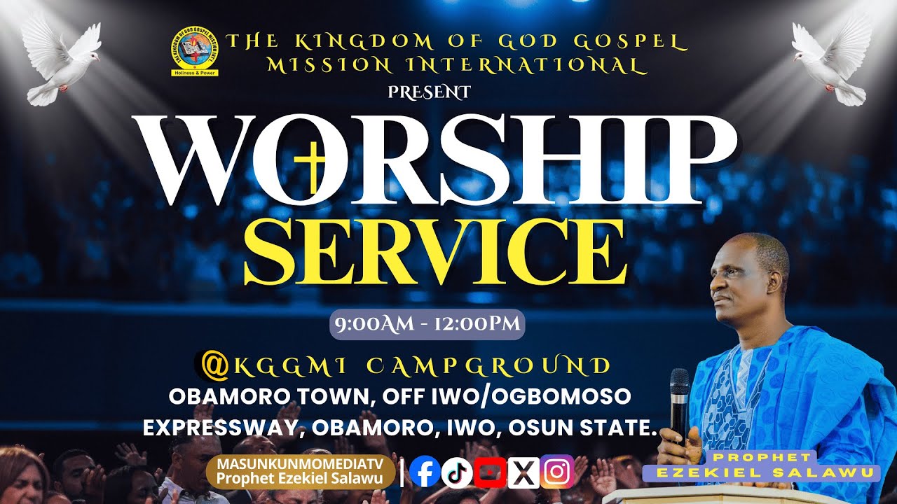 GLORIOUS SUNDAY SERVICE WITH #prophetezekielsalawu || 01-02-2026 || #masunkunmomediatv ||