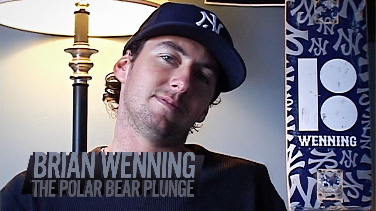 Погружение Брайана Веннинга в ледяную воду