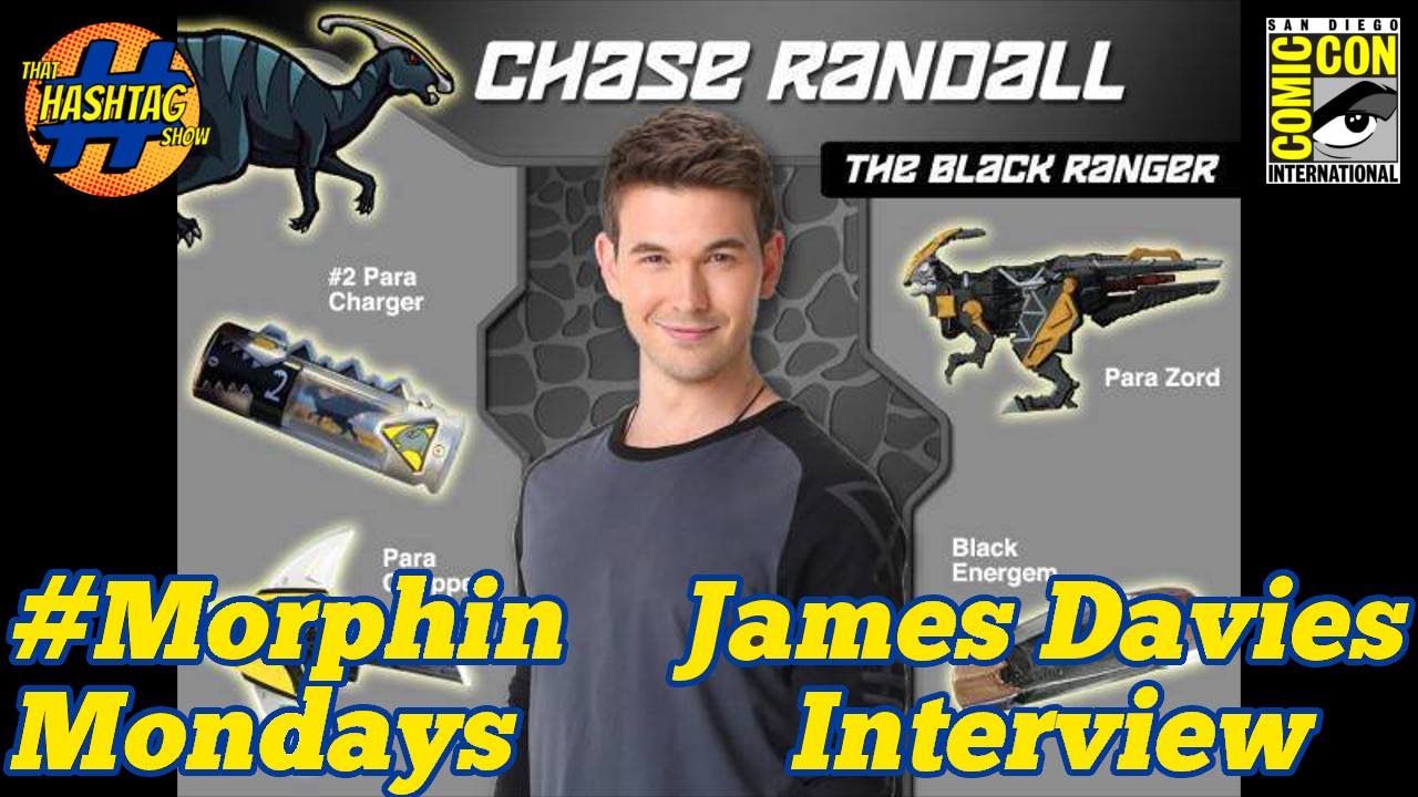 James Davies: Chase, Power Rangers Dino Charge [San Diego Comic-Con 2015]