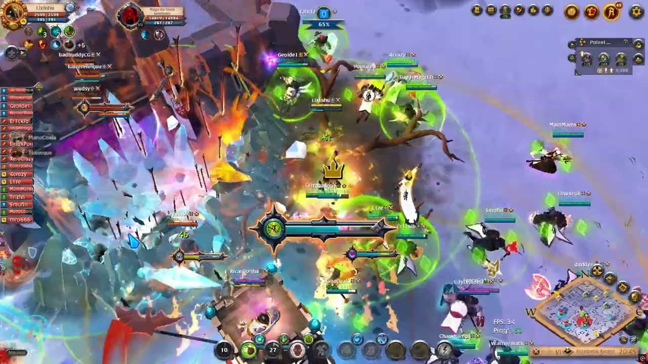 ARVORE FRONT DEFENSIVA
