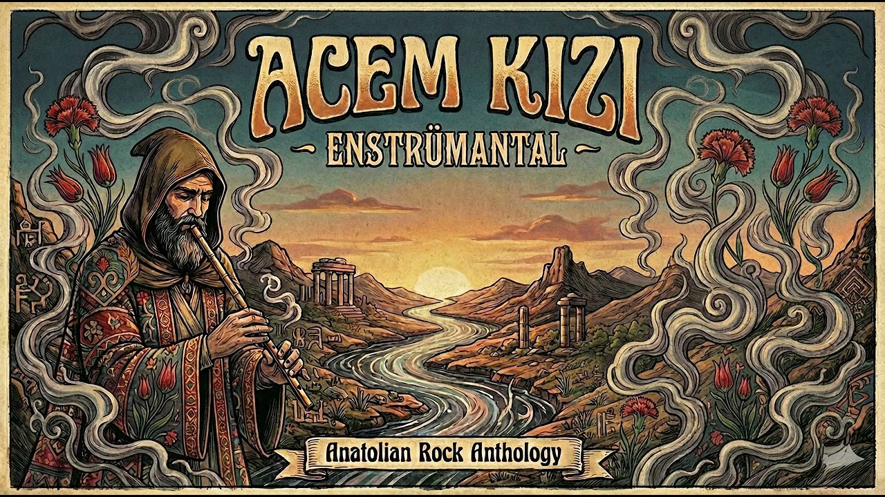 Acem Kızı - Senfonik Anadolu Rock (Enstrümantal) | Anatolian Rock Anthology